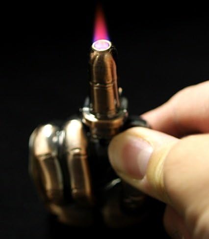 Shooting Flame Middle Finger Lighter